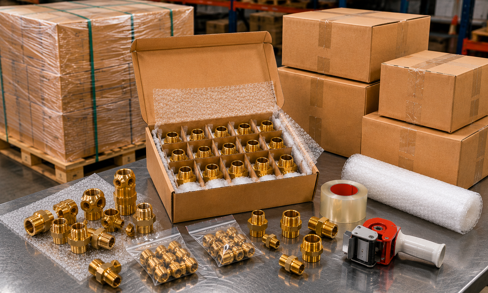 Packaging & Dispatch Process for Precision Metal Components