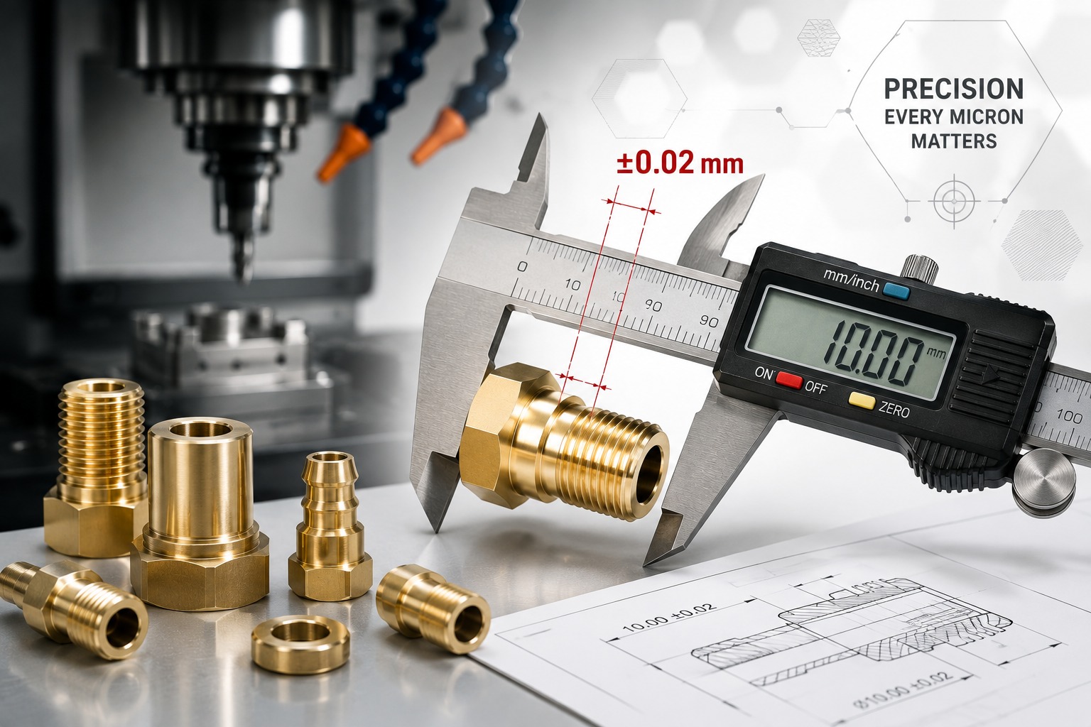 Dimensional Accuracy in Precision Brass Components: Why Tight Tolerances Matter