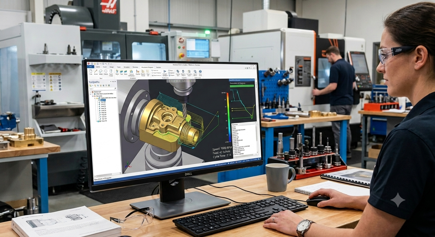 Optimizing Brass Parts Manufacturing with Advanced CAM Technology